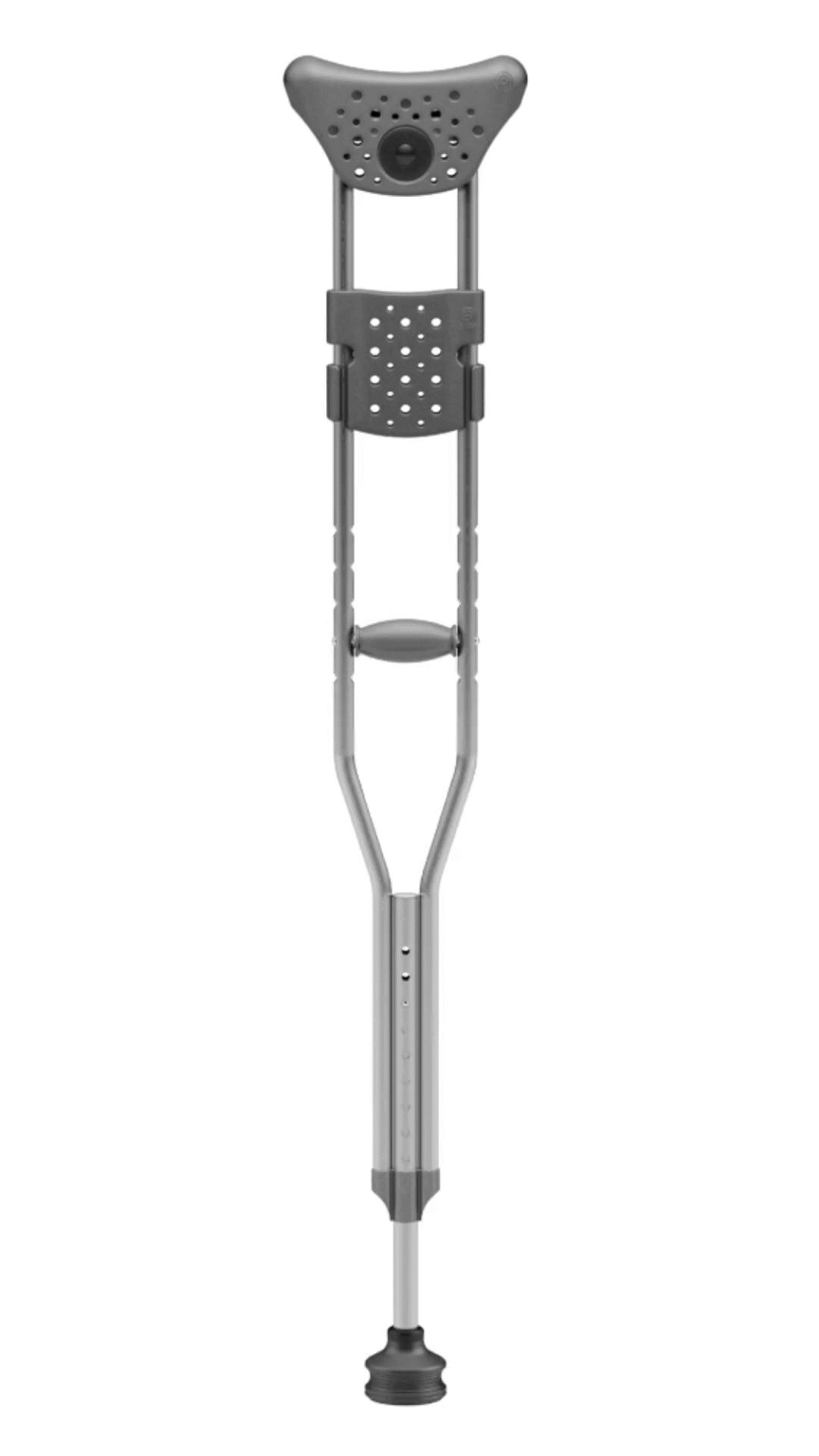 Pad staying still while crutch swings